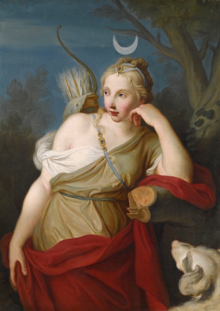 Pietro Antonio Rotari - Diana, goddess of the hunt